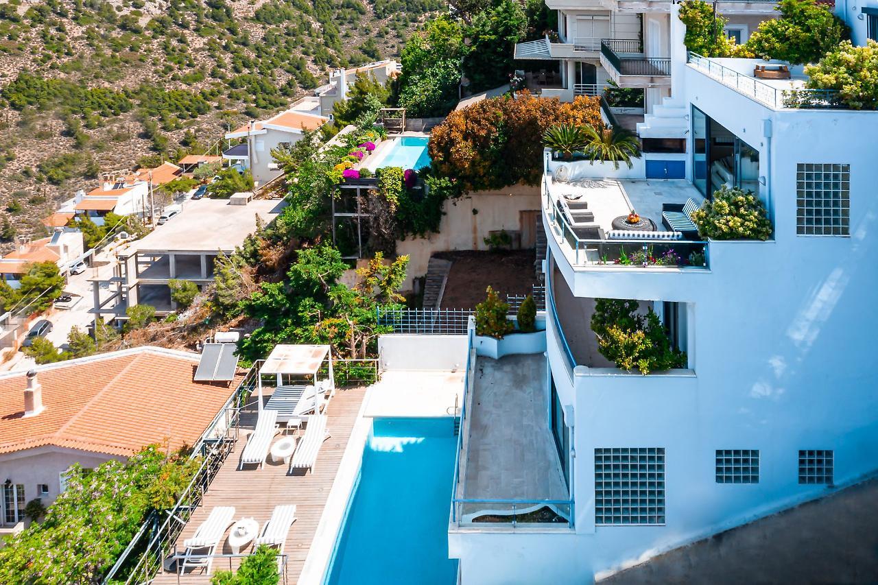 Villa Azure Voúla Exteriör bild